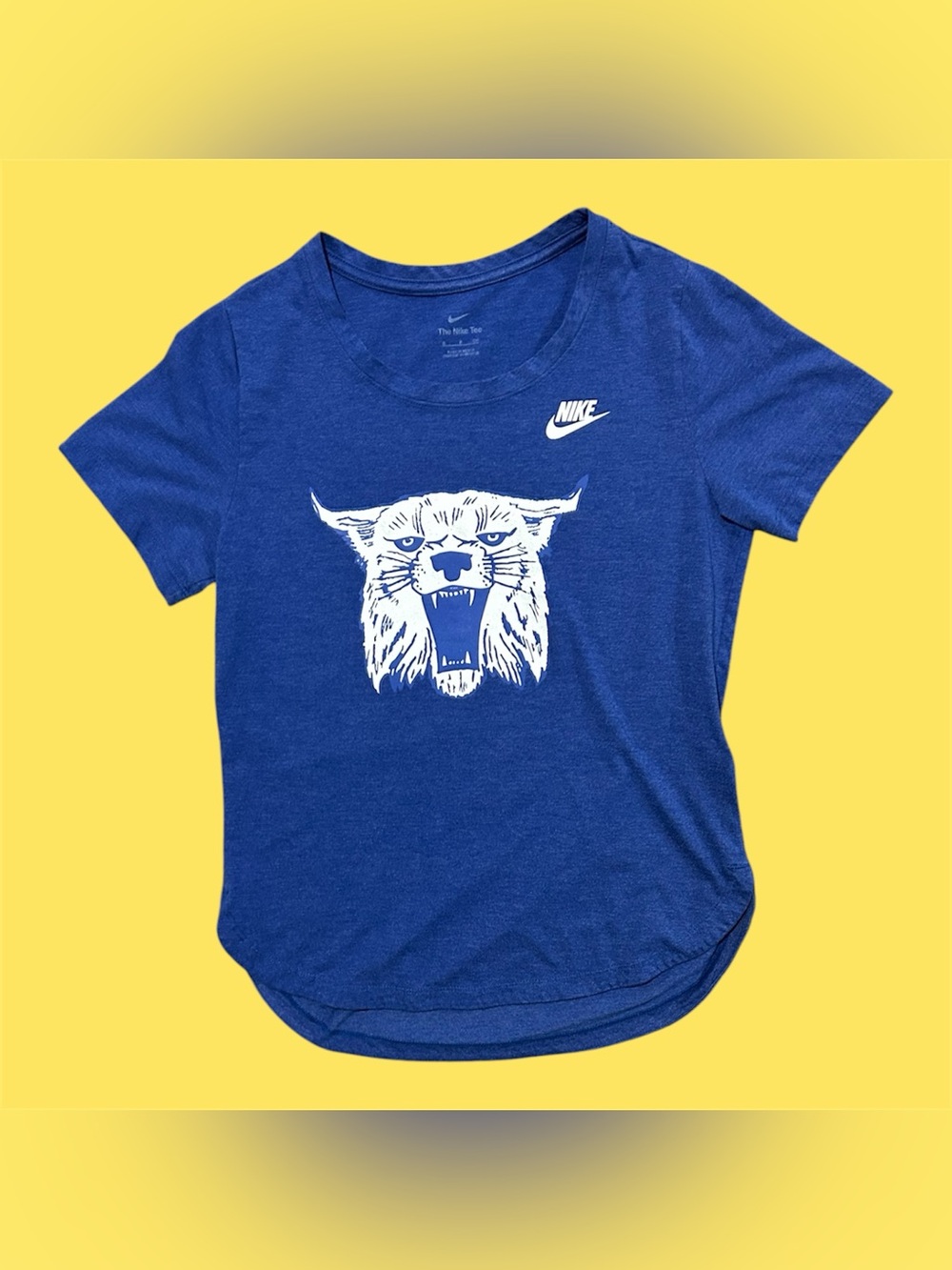 Ultra-Soft Women's Nike Blue Kentucky Wildcats Legacy Tri-Blend T-Shirt Size S